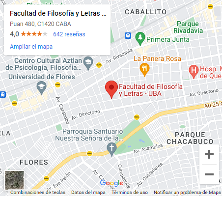 Mapa Sede Caballito