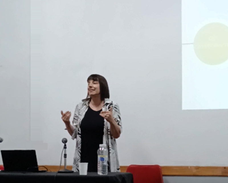La imagen muestra a profesores del Labo durante el evento