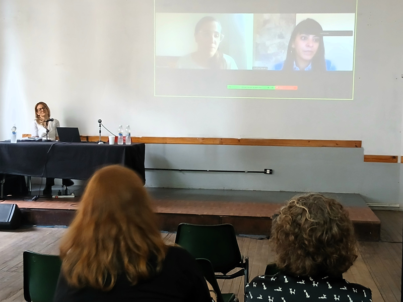 La imagen muestra a profesores del Labo durante el evento
