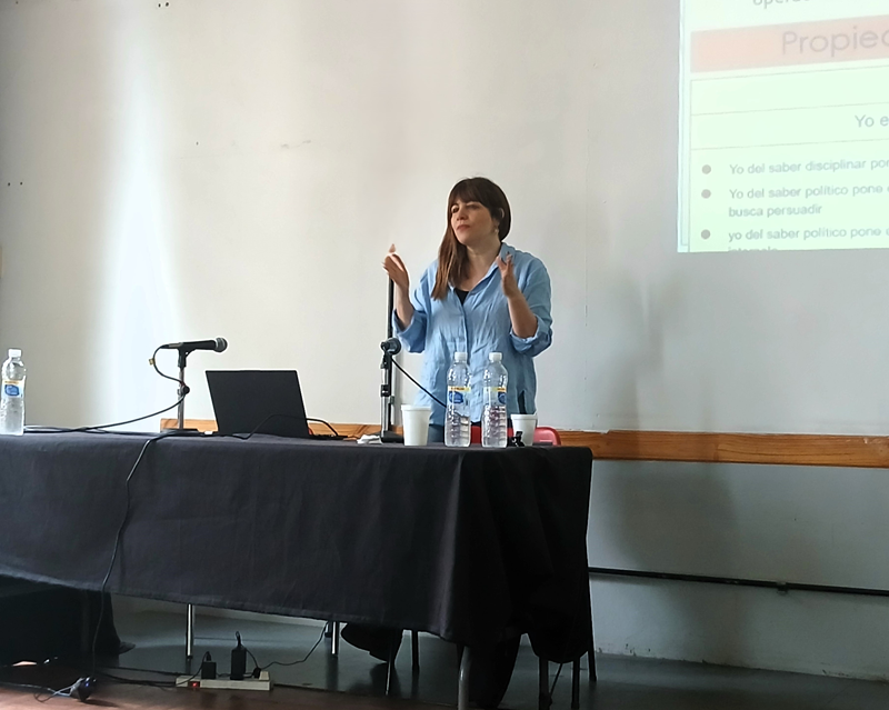 La imagen muestra a profesores del Labo durante el evento