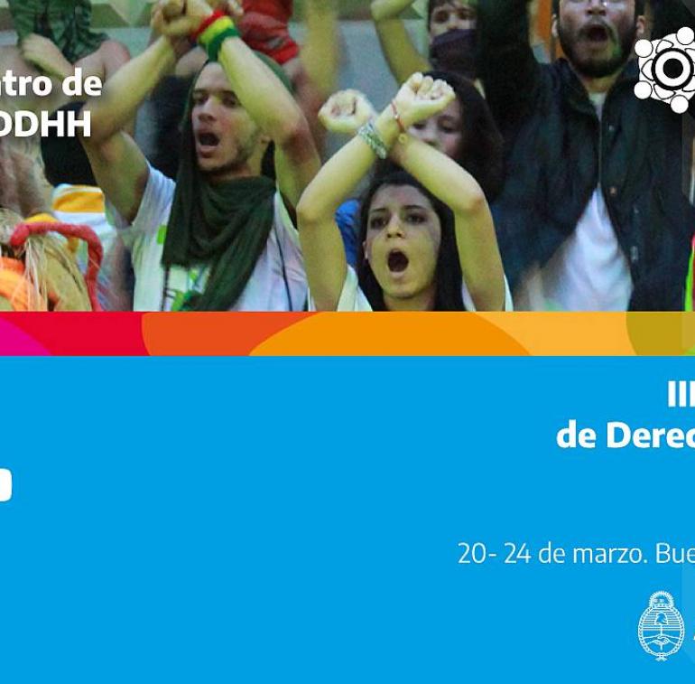 La imagen muestra el flyer oficial del FMDH23